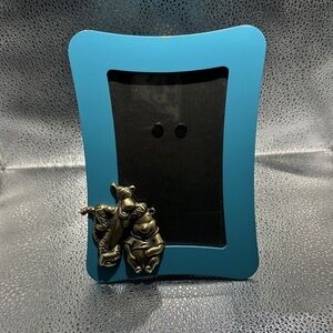Winnie the Pooh Disney 2000  Blue Frame with Tiger & Pooh